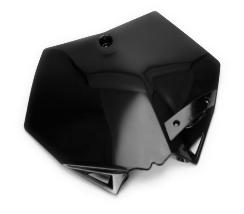 Cycra 1CYC-0800-12 07-14 KTM SX/XC/SX-F/XC-F/XCF-W/XC-W/EXC/EXC-R/XCR-W Stadium Number Plate - Black