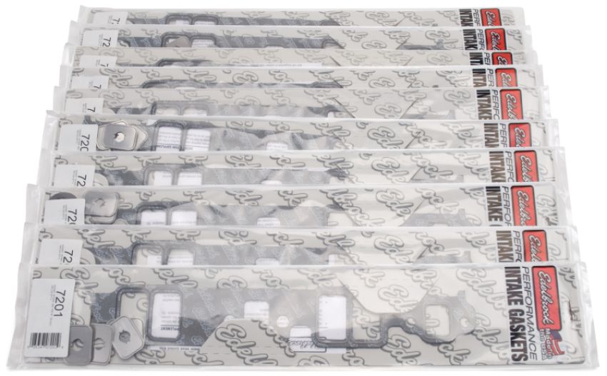 Edelbrock 72018 10 Pack of 7201 Intake Gasket Sets