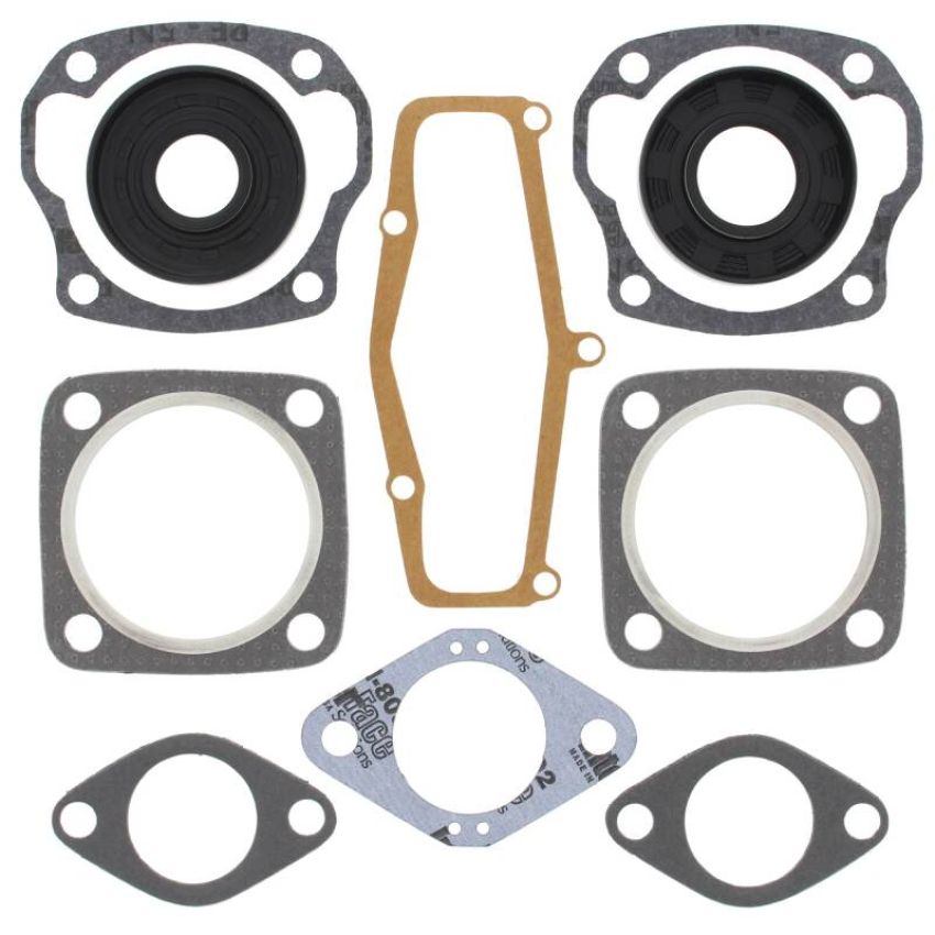 Vertex Pistons 711103 Vertex Gaskets  Sachs 400 SA400/2 FC/2 Complete Gasket Kit w/ Oil Seals