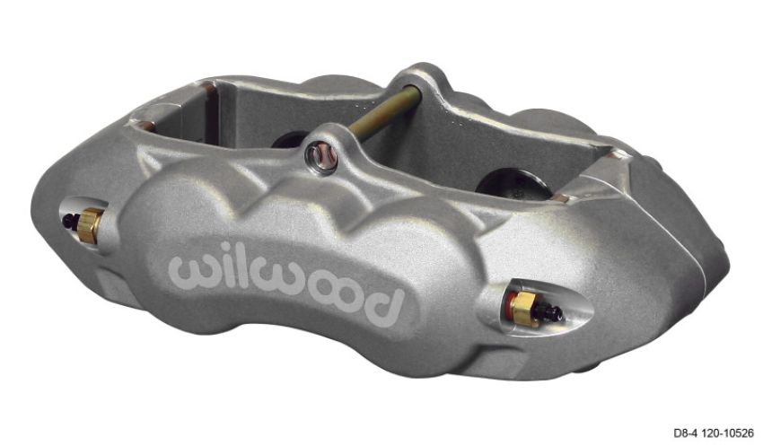 Wilwood 120-10526 Caliper-D8-4 Rear Clear 1.38in Pistons 1.25in Disc