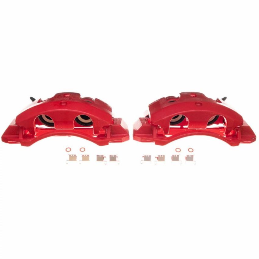 PowerStop S6862 Red Powder Coated Calipers