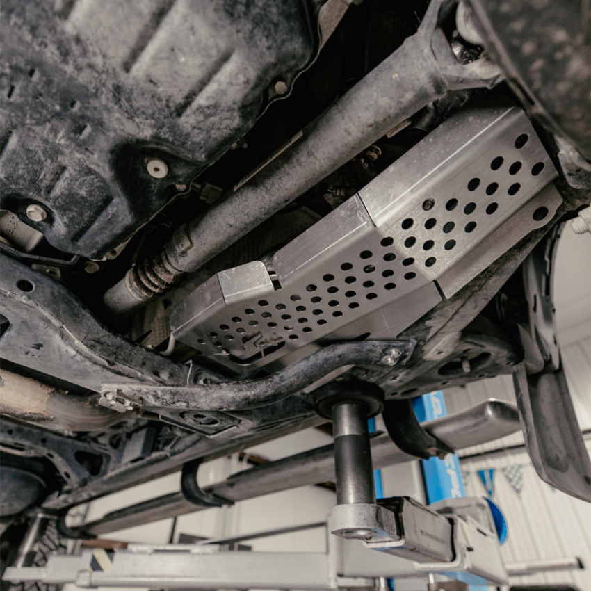Cali Raised LED CR3876 Cali Raised 16-23 Toyota Tacoma Catalytic Converter Shield Fits - 4Wd 6 Cylinder
