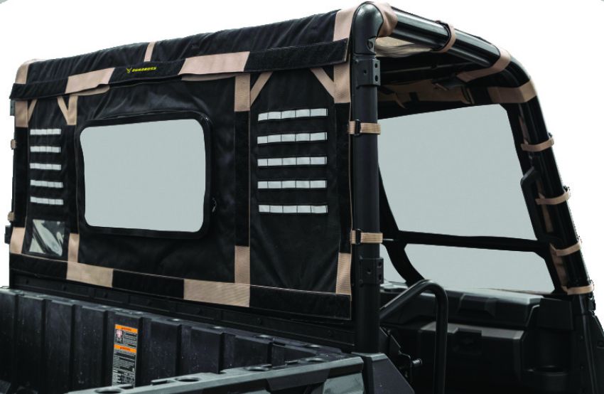 QuadBoss 375791 15-19 Polaris Ranger 1000 Diesel Soft Rear Window