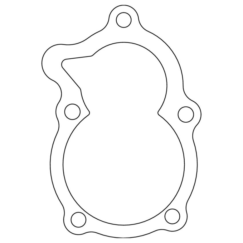 Cometic Gasket C15123 Cometic Ford 59A Flathead V8 .010in FB Oil Pump Drive Cover Gasket - 1945-1948