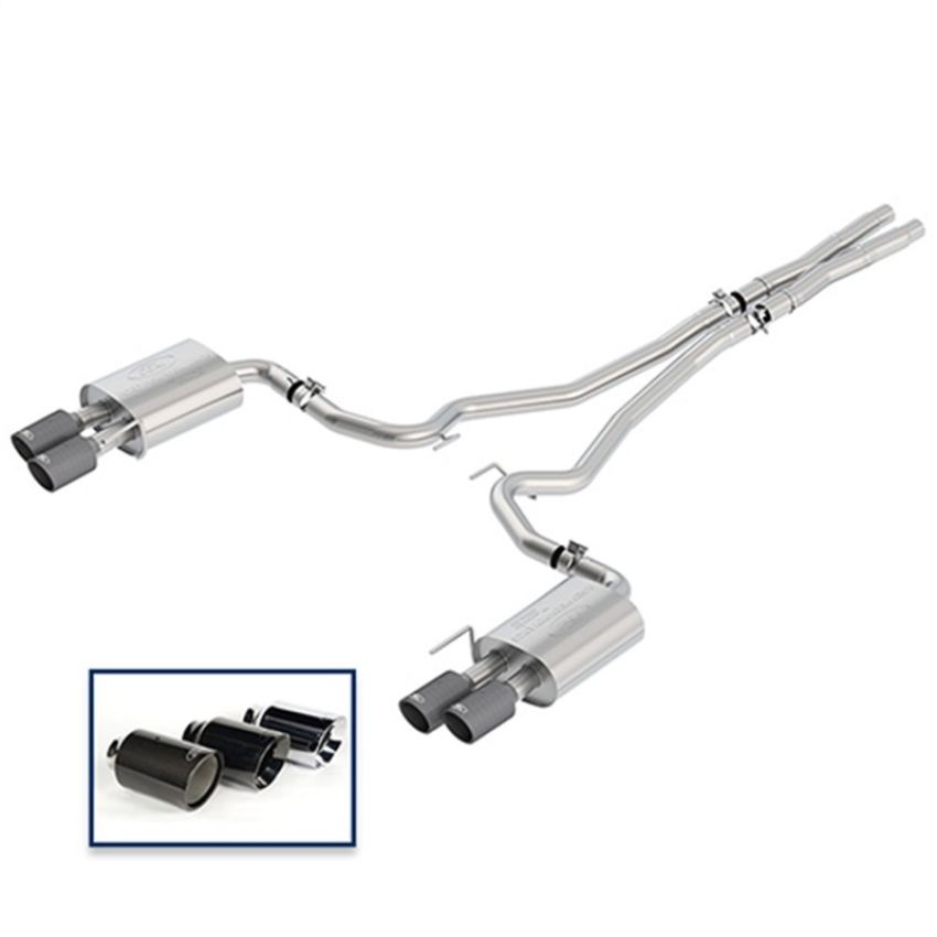 Ford Racing M-5200-M8EFA Extreme Cat-Back Exhaust System