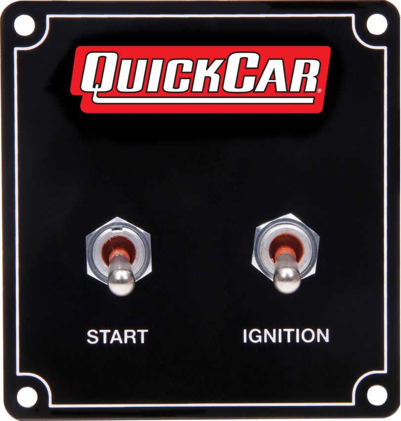 QUICKCAR RACING PRODUCTS QRP50-750 Ignition Panel 2 Switch With Pigtail