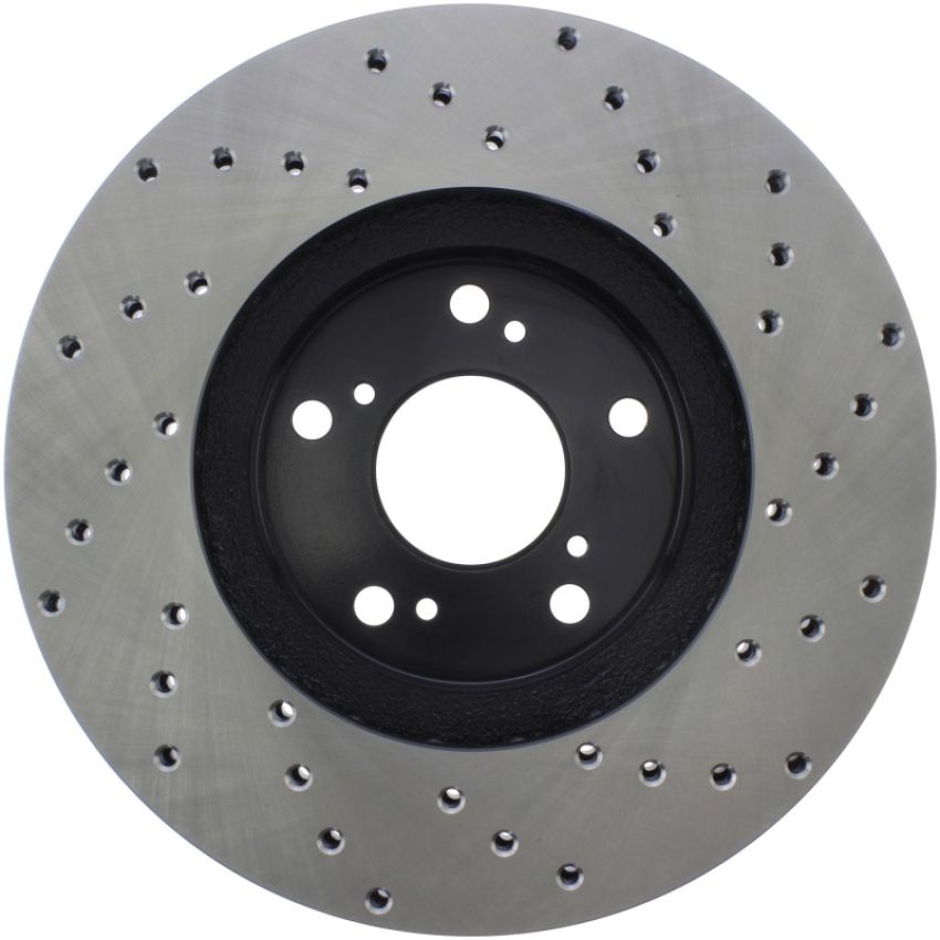 Stoptech 128.40046R 99-08 Acura TL (STD Caliber) / 01-03 CL / 04-09 TSX Cross Drilled Right Front Rotor