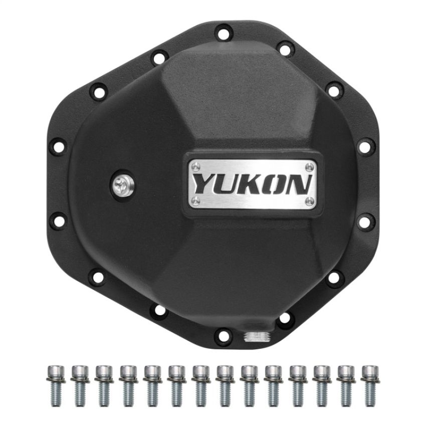 Yukon Gear & Axle YHCC-GM14T-M Yukon Gear Hardcore Diff Cover for 14 Bolt GM Rear w/ 8mm Cover Bolts
