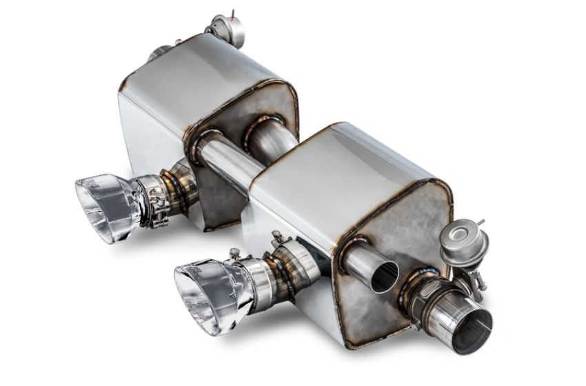 AWE Tuning 3025-32018 Porsche 911 (991.2) Carrera / S SwitchPath Exhaust for PSE Cars - Chrome Silver Tips