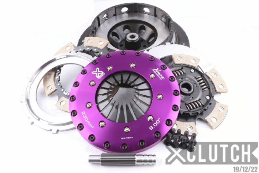XCLUTCH XKFD23558-2B 18-24 Ford Mustang GT 5.0L 9in Twin Sprung Ceramic Clutch Kit