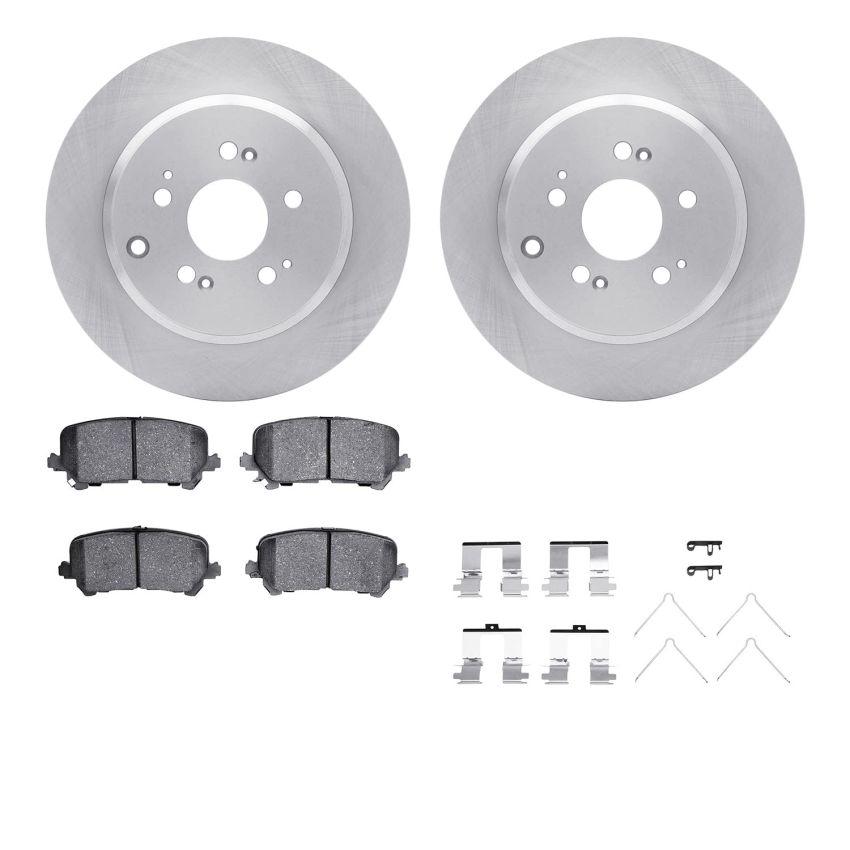 Dynamic Friction 6512-59423 Rotor Kit