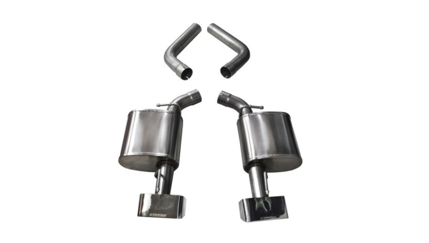 CORSA Performance 21021 Corsa 2015-2023 Dodge Challenger 6.4L V8 2.75in Dual Rear Exit Axle-Back Sport GTX2 Polished Tips