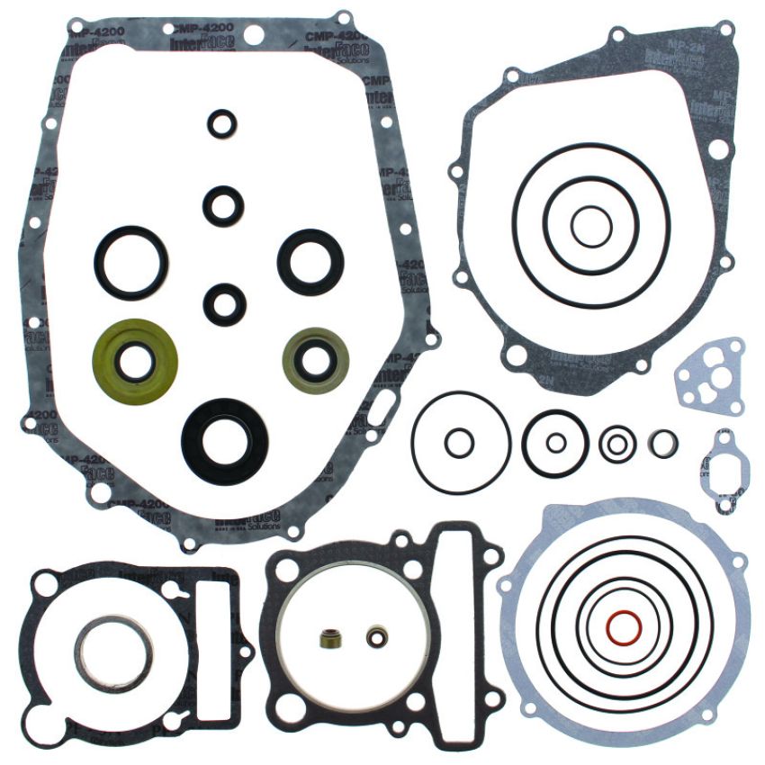 QuadBoss 563996 87-04 Yamaha YFM350 Warrior Complete Gasket Set w/ Oil Seal