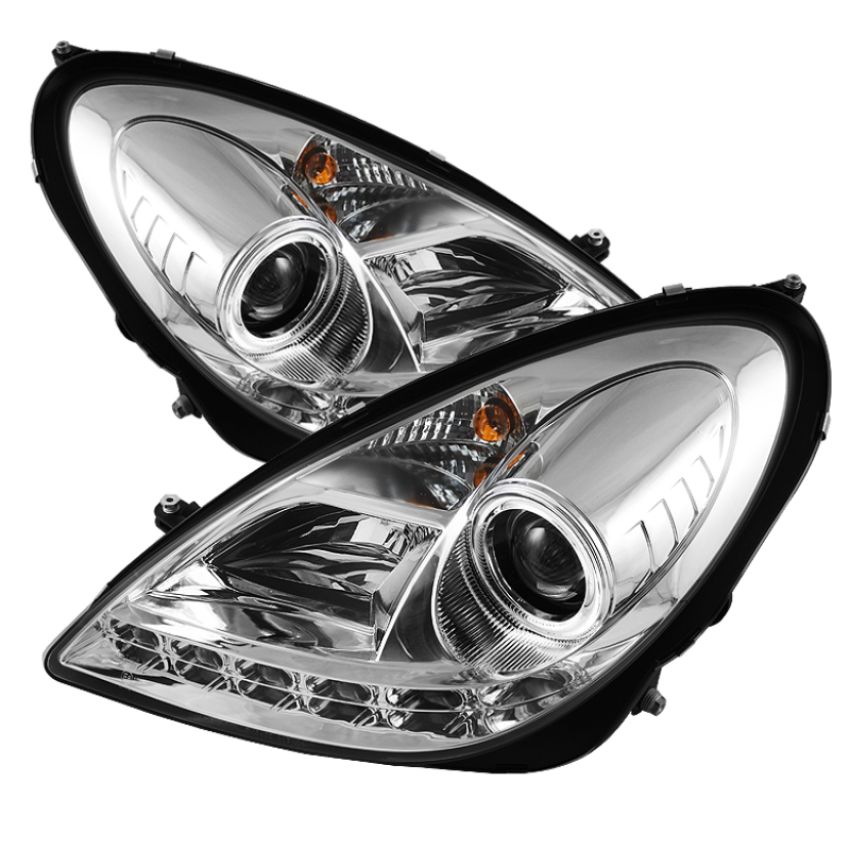 SPYDER 5014993 Projector Headlights - DRL - Chrome