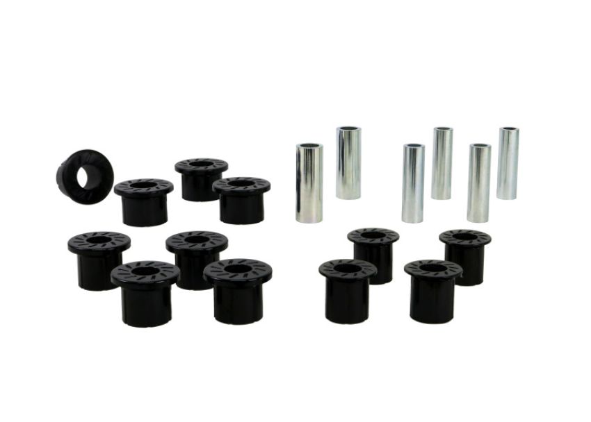 Whiteline W73816 1999 Ford F-250 Spring - Eye Front/Rear And Shackle Bushing