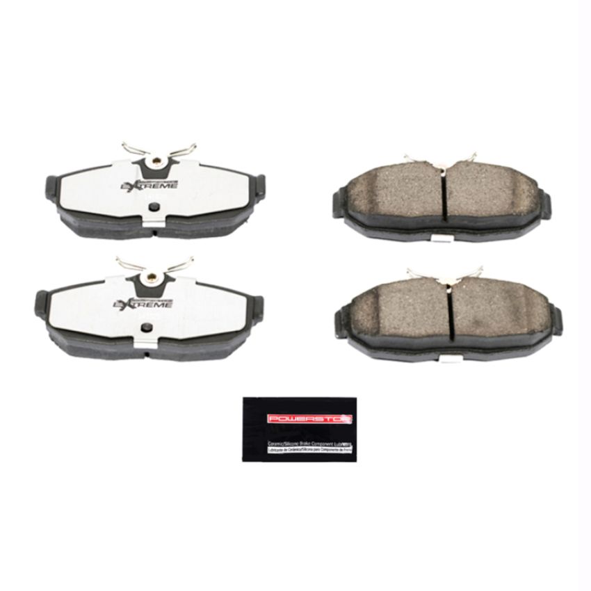 PowerStop Z26-1082 PowerStop - Z26 Performance Carbon-Fiber Ceramic Brake Pads with Hardware Kit