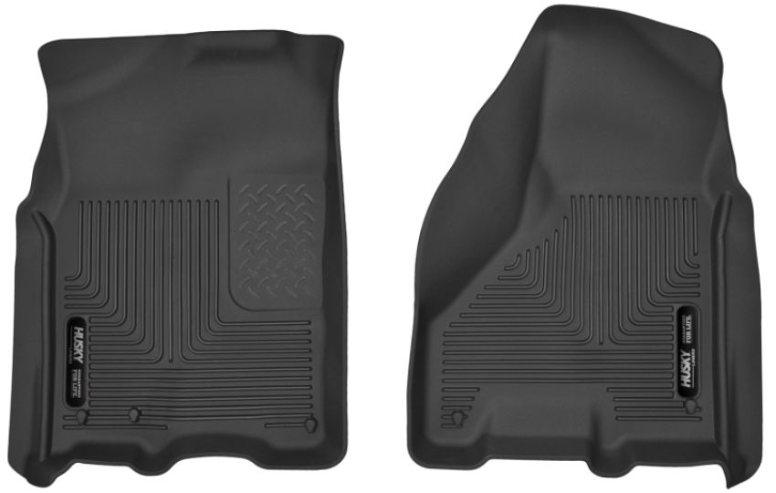 HUSKY LINERS HSK53511 Dodge X-Act Contour Flr Liners Front Black