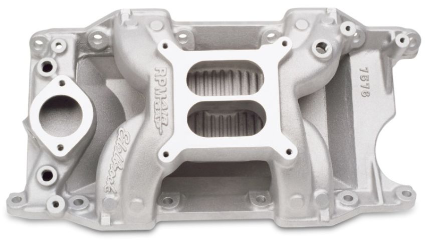 EDELBROCK EDE7576 SBM Performer RPM A/G Manifold - 340-360