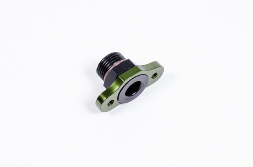 Radium Engineering 20-0303 FPR ADAPTER, 8AN ORB, 11MM BORE, 32MM SPACING, M5