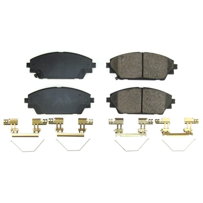 PowerStop 17-2275 PowerStop - Z17 Low-Dust Ceramic Brake Pads with Hardware