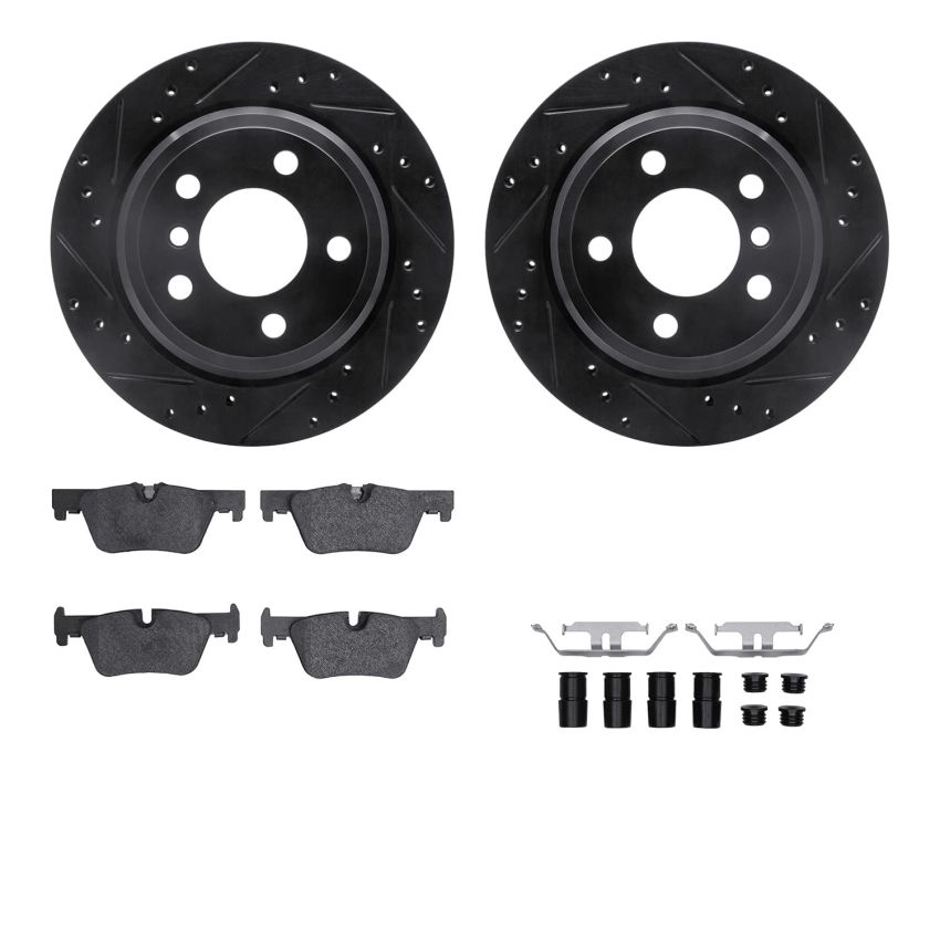 Dynamic Friction 8512-31133 Rotor Kit