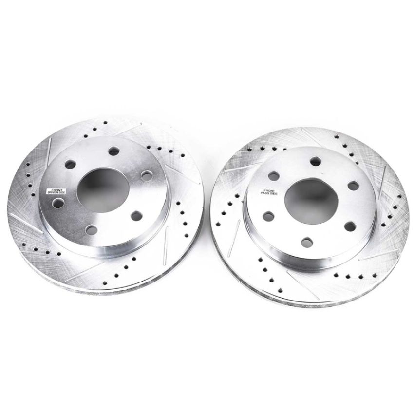 PowerStop AR8640XPR PowerStop Evolution Performance Drilled, Slotted & Plated Brake Rotor Pair
