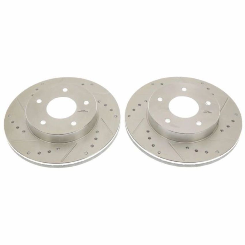 PowerStop AR8225XPR PowerStop Evolution Performance Drilled, Slotted & Plated Brake Rotor Pair