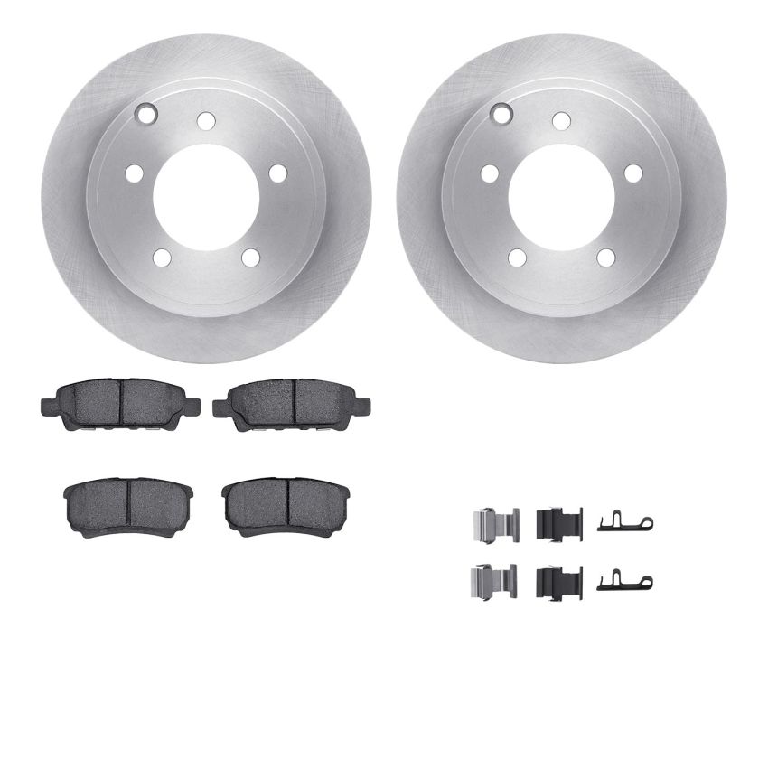 Dynamic Friction 6512-39143 Rotor Kit