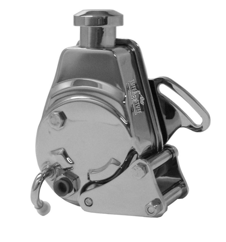 TUFF-STUFF TFS6508A SBC Power Steering Brckt LWP Chrome