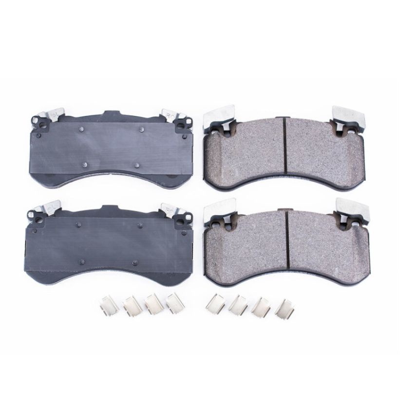 PowerStop 17-1575 PowerStop - Z17 Low-Dust Ceramic Brake Pads with Hardware