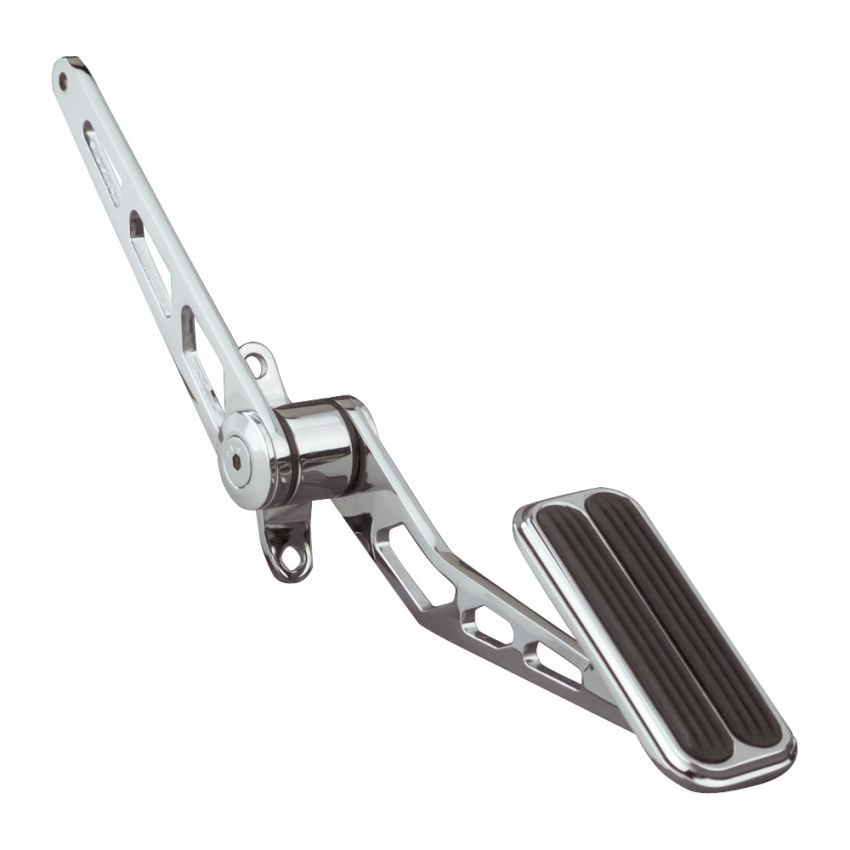 LOKAR LOKSG-6007 Chrome Gas Pedal W/Rubbe