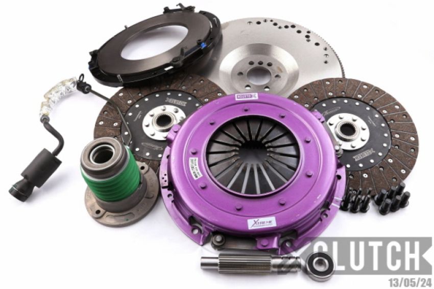 XCLUTCH XKCR27631-2G 14-15 Chevrolet Camaro Z/28 7.0L 10.5in Twin Solid Organic Clutch Kit