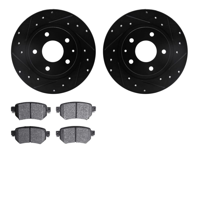 Dynamic Friction 8502-80040 Rotor Kit