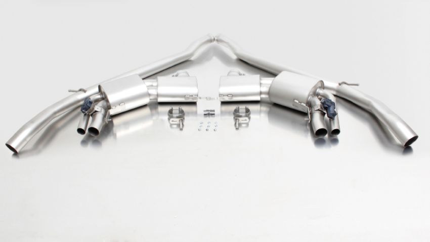 Remus 509515 0500LR Mercedes 2015 S63 AMG Coupe / S63 AMG 4matic Coupe 5.5l V8 430 kW Cat Back Exhaust