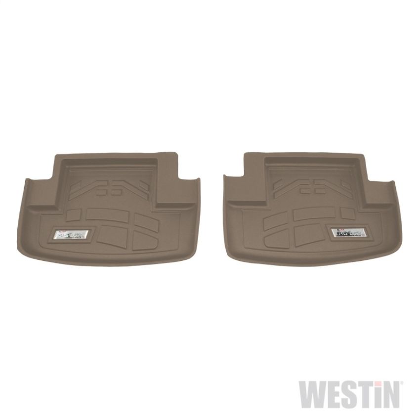 Westin 72-133092 2015-2018 Ford Mustang Wade Sure-Fit Floor Liners 2nd Row - Tan
