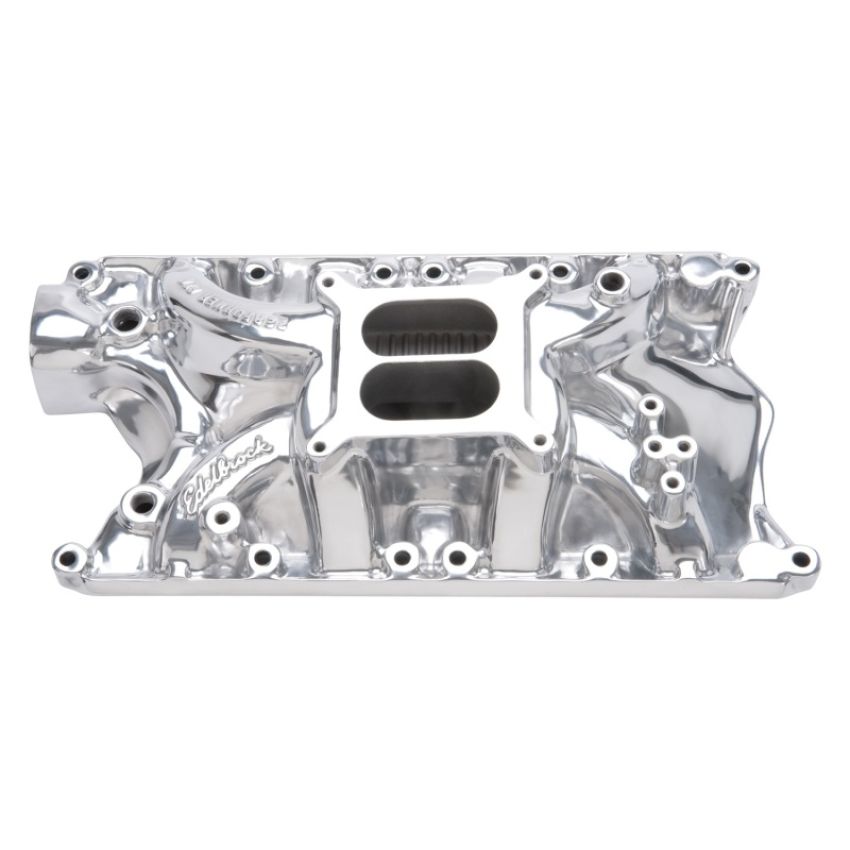 Edelbrock 71811 Perf RPM 351-W Polished Mani
