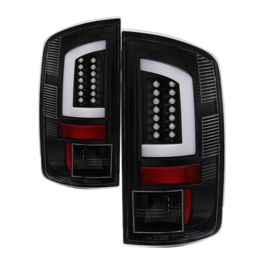 SPYDER 5084118 Light Bar LED Tail Lights - Version 3 - Black