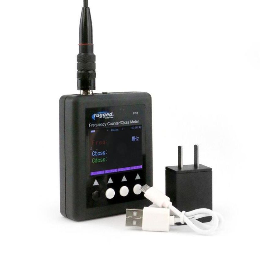 Rugged Radios FC1 Frequency Counter for Analog 2 Way Radios