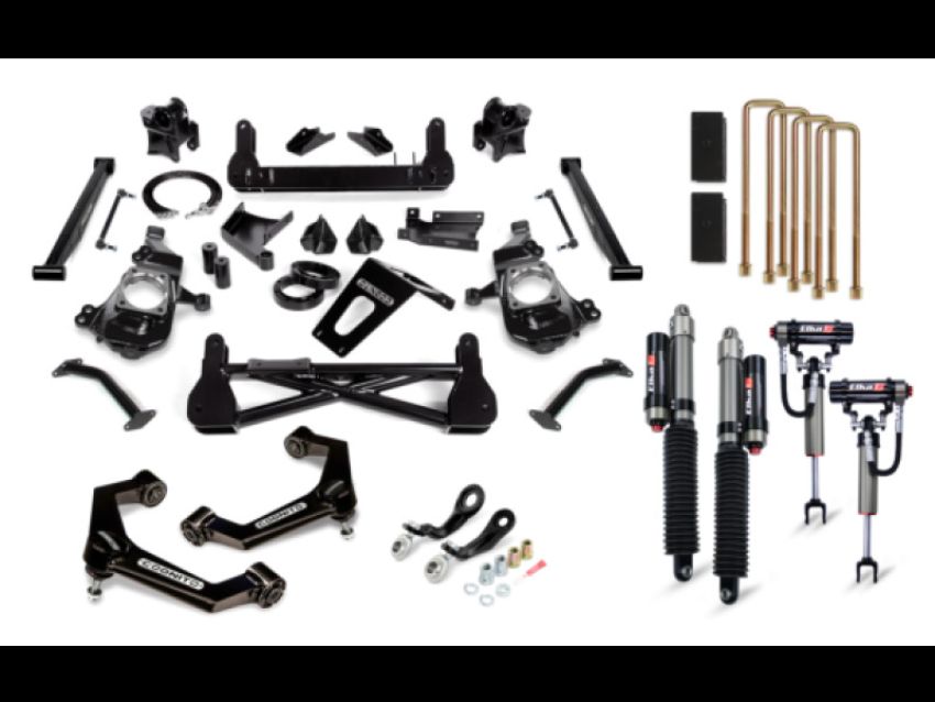 Cognito 210-P1183 20-24 Chevy/GMC Silv/Sierra 2500/3500 HD 2WD/4WD 7in Premier Lift Kit w/ Elka 2.5 RR Shocks