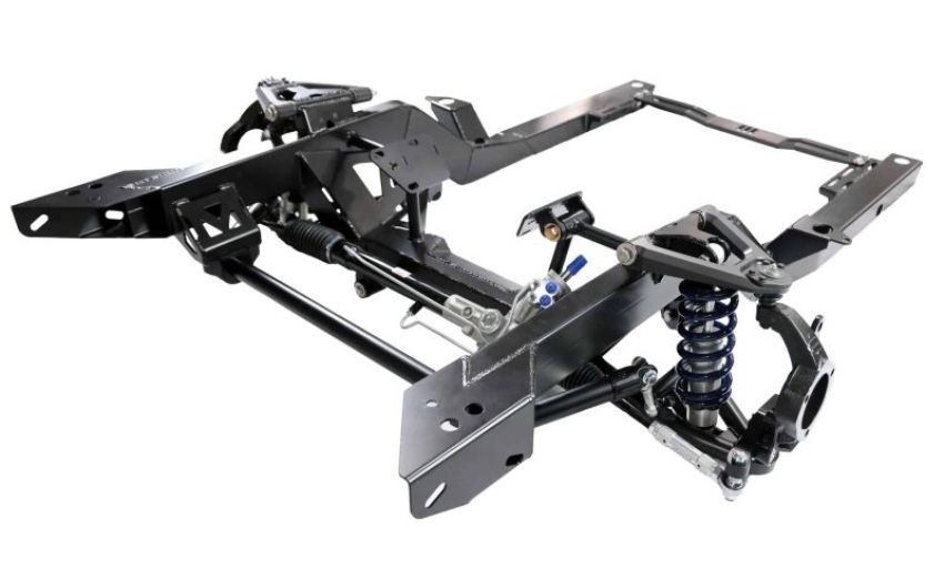 Ridetech 11162798 Front Subframe with hub spindles for 1967-1969 GM F-Body and 1968-1974 X-Body.