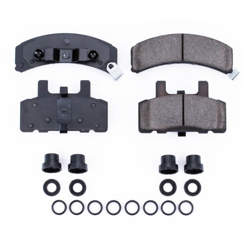 PowerStop 17-369 PowerStop - Z17 Low-Dust Ceramic Brake Pads with Hardware
