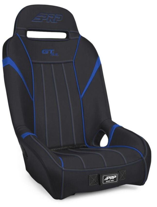 PRP Seats A58R-V PRP GT/S.E. Rear Suspension Seat- Black/Blue