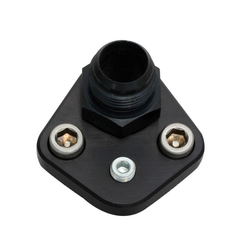 MOROSO MOR65398 BBC F/P Block-Off Plate w/Fitting