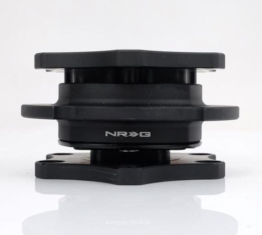 NRG SRK-R200MB-MB Quick Release - Black Shinny Body / Black Shinny Ring SFI SPEC 42.12