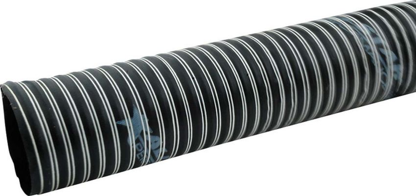 ALLSTAR PERFORMANCE ALL42151 Brake Duct Hose 3 x 10ft Black  300 Deg