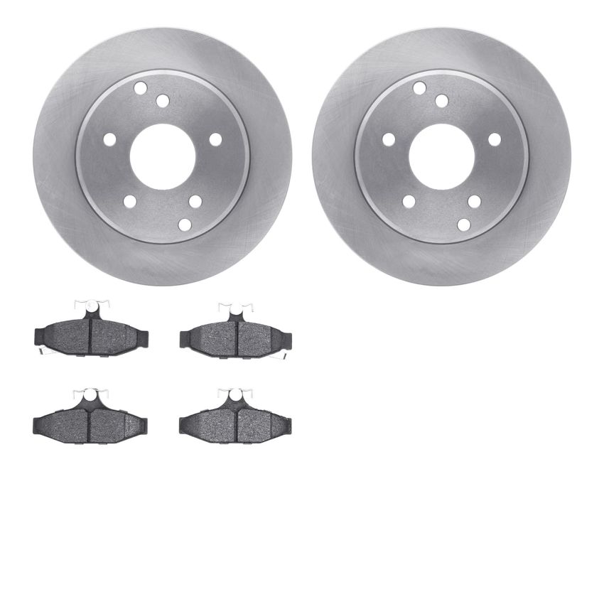 Dynamic Friction 6502-47076 Rotor Kit