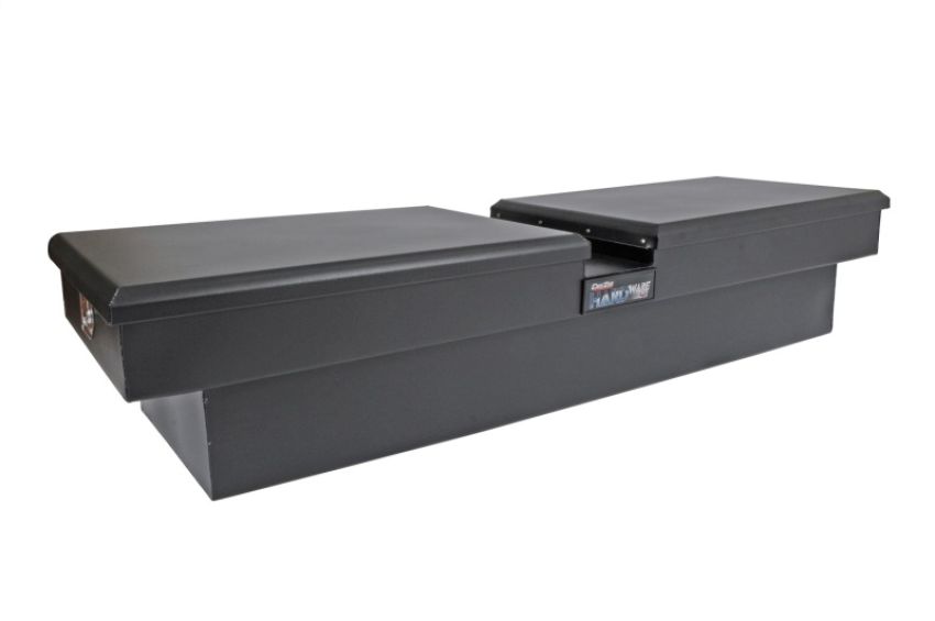 Dee Zee DZ8370SB Deezee Universal Tool Box - Hardware Crossover - Double Lid Black