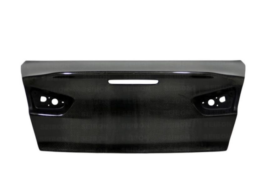 Seibon TL0809MITEVOX-C 08-10 Mitsubishi Lancer Evo X CSL-Style Carbon Fiber Trunk/Hatch