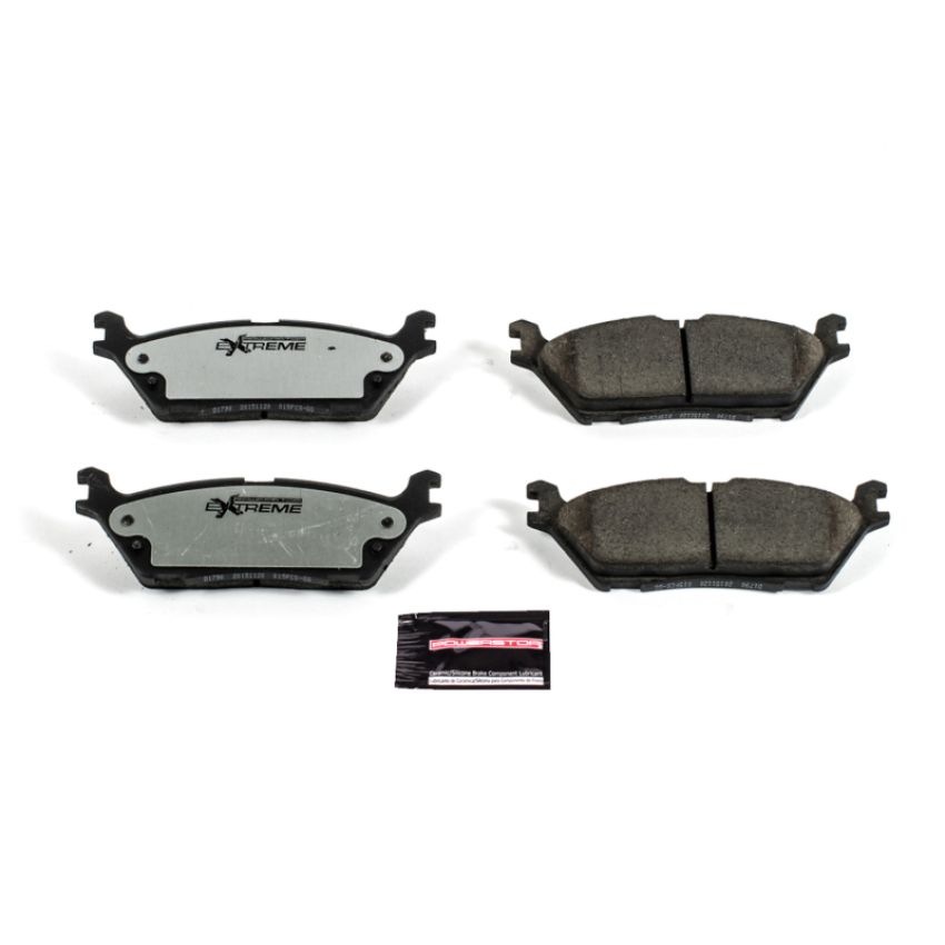 PowerStop Z36-1790 PowerStop - Z36 Truck and SUV Carbon-Fiber Ceramic Brake Pads with Hardware Kit