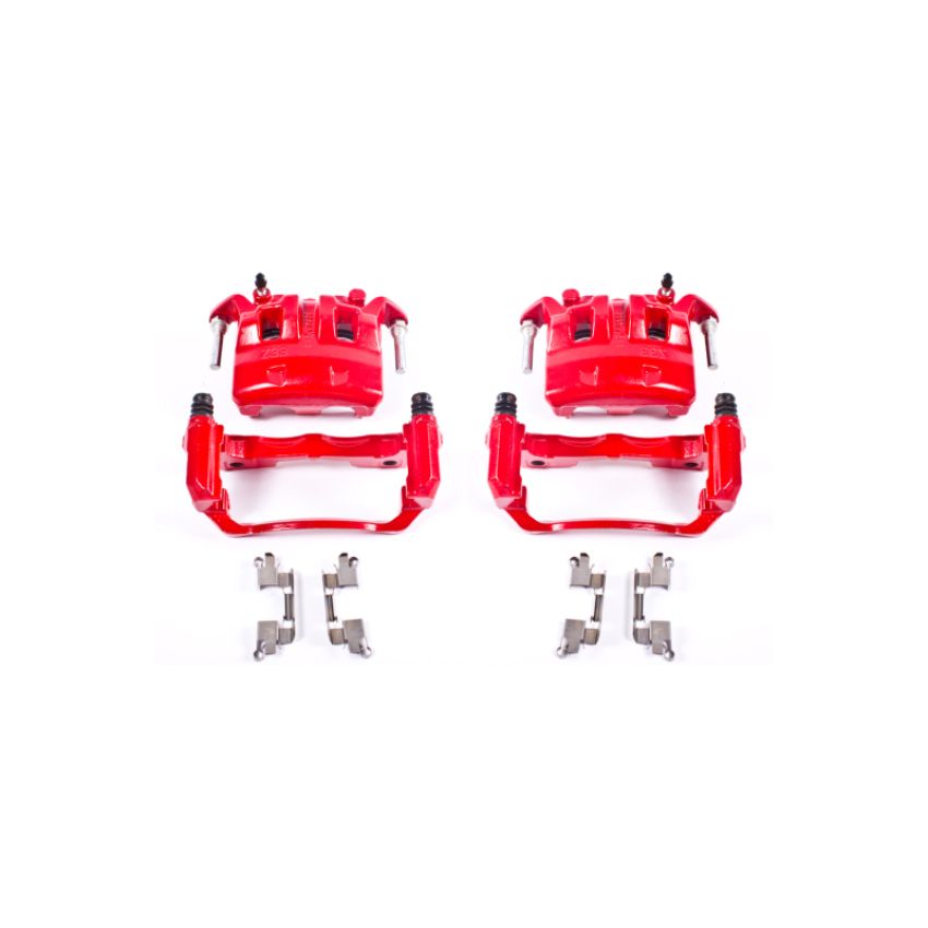 PowerStop S3122 Red Powder Coated Calipers